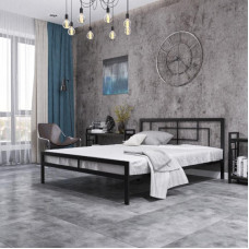 Ліжко металеве Квадро Метал-дизайн 