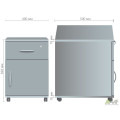Тумба мобильная SL-423 (400х500х528мм) вяз либерти AMF