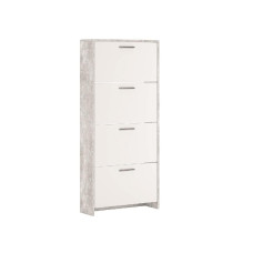 Тумба для обуви 4Дв Ателье Светлый / Нимфея Альба Рене Мир Мебели