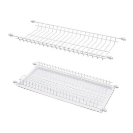 Сушка для посуды в секцию 700мм белая Киевский стандарт