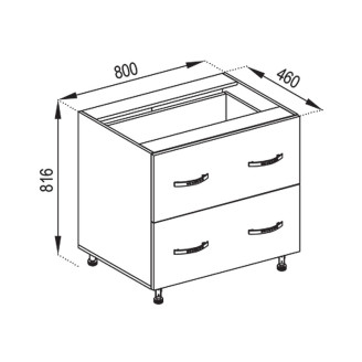 Кухонна секція нижня Н 80 Ш FAVORIT Оля Світ меблів Кухонна секція нижня Н 80 Ш FAVORIT Оля Світ меблів