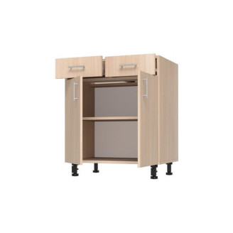 Кухонная секция с ручкой нижняя ШН 2Я.2Д.820.800 ДСП E-Line Senam Кухонная секция с ручкой нижняя ШН 2Я.2Д.820.800 ДСП E-Line Senam