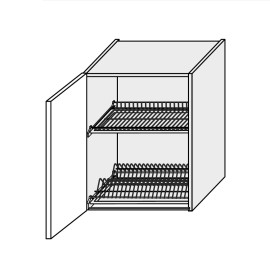 Кухонна секція Вінтаж верхня 60ВС/720 1дв Сушка VN-470W/9003 MiroMark