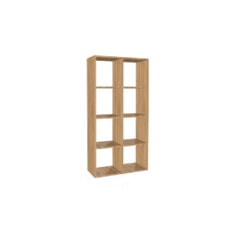 Стеллаж Кубика 2 Дуб Аппалачи Мир Мебели 