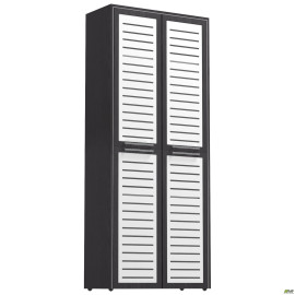 Шкаф книжный Оникс 900х400х2172 Мокко, стекло  AMF