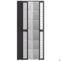 Шкаф книжный Оникс 900х400х2172 Мокко, стекло  AMF