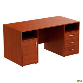 Стол 2-х тумбовый SL-84 (1500х720х750мм) вяз либерти AMF