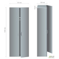 Шкаф-гардероб SL-902 (720х580х1825мм) вяз либерти AMF