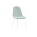 Стілець N-160 м'ятний букле  +  білий Vetro mebel