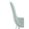 Стілець N-160 м'ятний букле  +  білий Vetro mebel