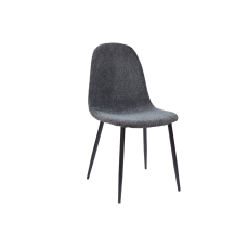 Стілець N-160 попільний букле  +  чорний Vetro mebel
