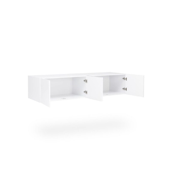 Антресоль 4Дв Міла / Mila Глянець Білий MiroMark MA-04-WB