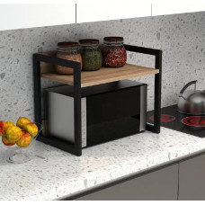 Полка для микроволновой печи ПММ-1 Дуб Сонома Гамма стиль