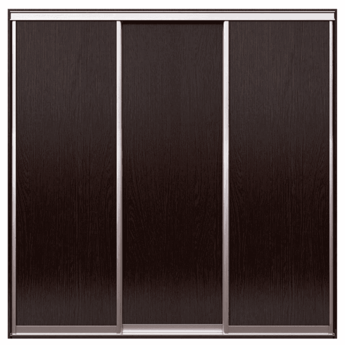 Шкаф-купе Стандарт Трехдверный ДСП  +  ДСП  +  ДСП Zevs