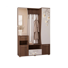 Прихожая Эвита Морское Дерево Винтаж / Пепельный Мир Мебели 