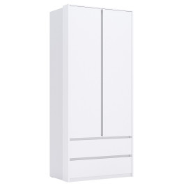 Шкаф 2Дв 2Ящ Тибо / Tibo Супер Мат Белый MiroMark TB-12-WM