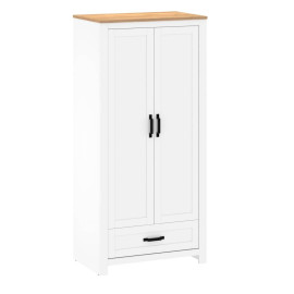 Шкаф в детскую с полками 2д 1ш Lanzette dF Blonski