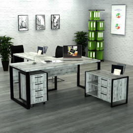 Стол руководителя СКА-2 Гамма стиль