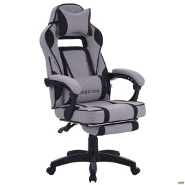 Кресло геймерское VR Racer Textile Webster Серый/черный AMF