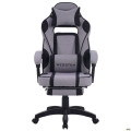 Кресло геймерское VR Racer Textile Webster Серый/черный AMF