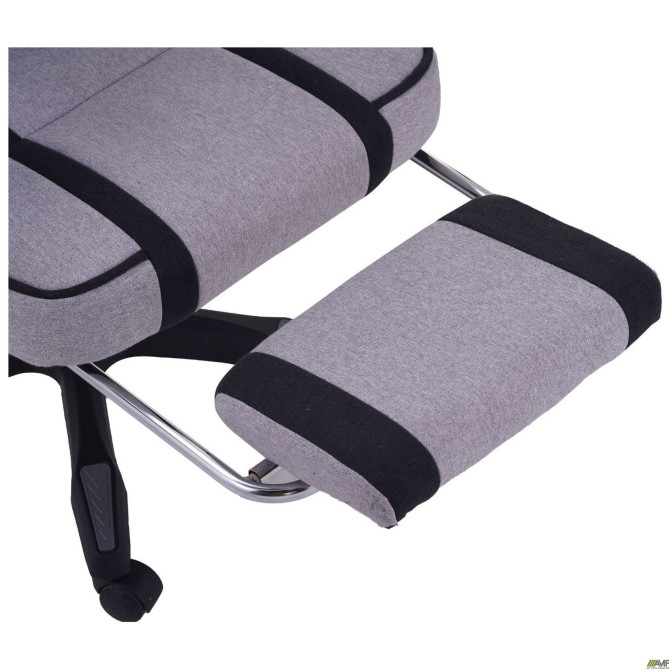 Кресло геймерское VR Racer Textile Webster Серый/черный AMF