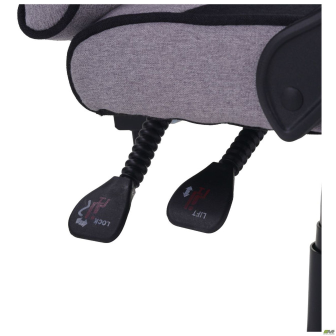Кресло геймерское VR Racer Textile Webster Серый/черный AMF