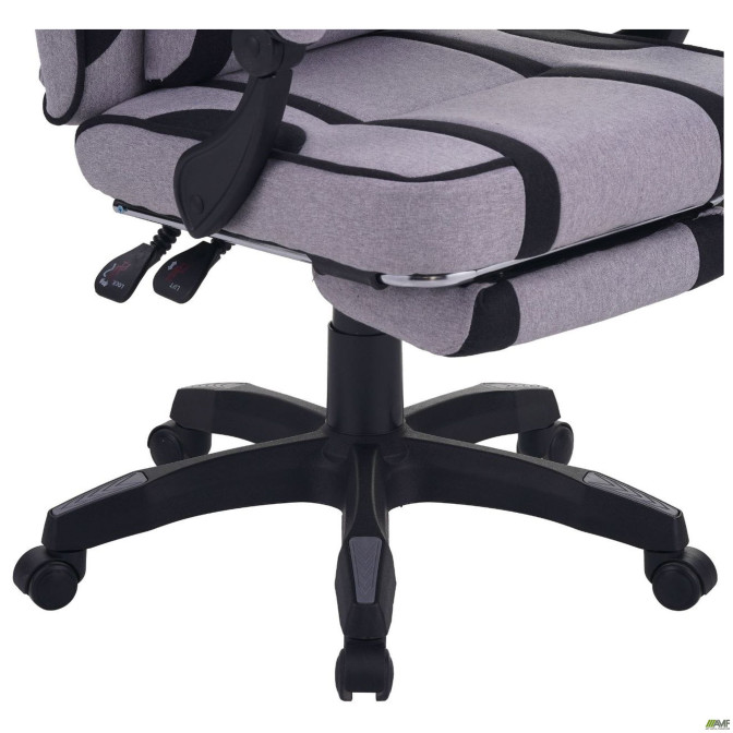 Кресло геймерское VR Racer Textile Webster Серый/черный AMF