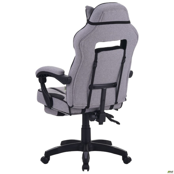 Кресло геймерское VR Racer Textile Webster Серый/черный AMF