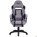 Кресло геймерское VR Racer Textile Webster Серый/черный AMF
