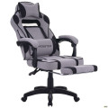 Кресло геймерское VR Racer Textile Webster Серый/черный AMF