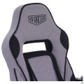 Кресло геймерское VR Racer Textile Webster Серый/черный AMF