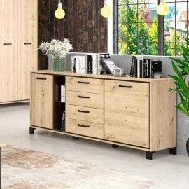 Комод Велс 2Д4Ш Mebel Servise