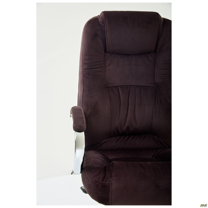 Крiсло Мустанг Anyfix Хром Kolibri Chocolate AMF