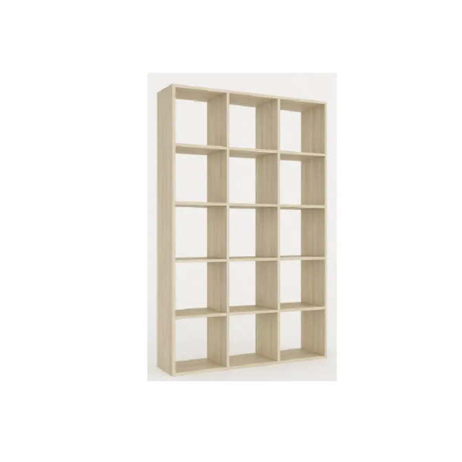 Стеллаж Кубика 3 Дуб Белый Мир Мебели