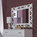 Зеркало 1000x800 Пиония / Pionia Белый MiroMark MR-81-WH