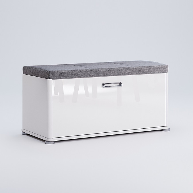 Тумба Белла / Bella Глянец Белый MiroMark BL-51-WB