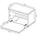 Тумба Белла / Bella Глянец Белый MiroMark BL-51-WB