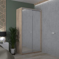 Шафа-купе Сіті Лайт 2 Дзеркала 120х60х225 Doros