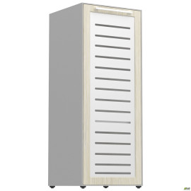 Пенал книжный Оникс 450х400х1090 Дуб Ценамон стекло AMF