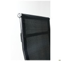 Кресло Slim Net HB Хром Tilt черный AMF