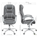 Крiсло Мустанг Anyfix Хром Kolibri Silver AMF