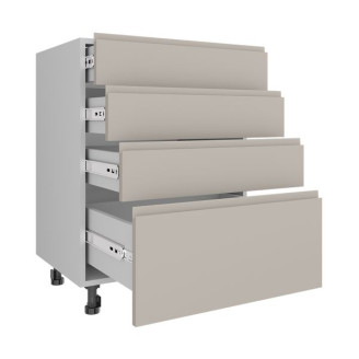 Кухонная секция нижняя НЯ-(3 + 1)60/82 Роял матовый Garant