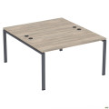 Рабочая станция SIG-162 (1587х1600х750) Черный граф/Вяз Либерти AMF