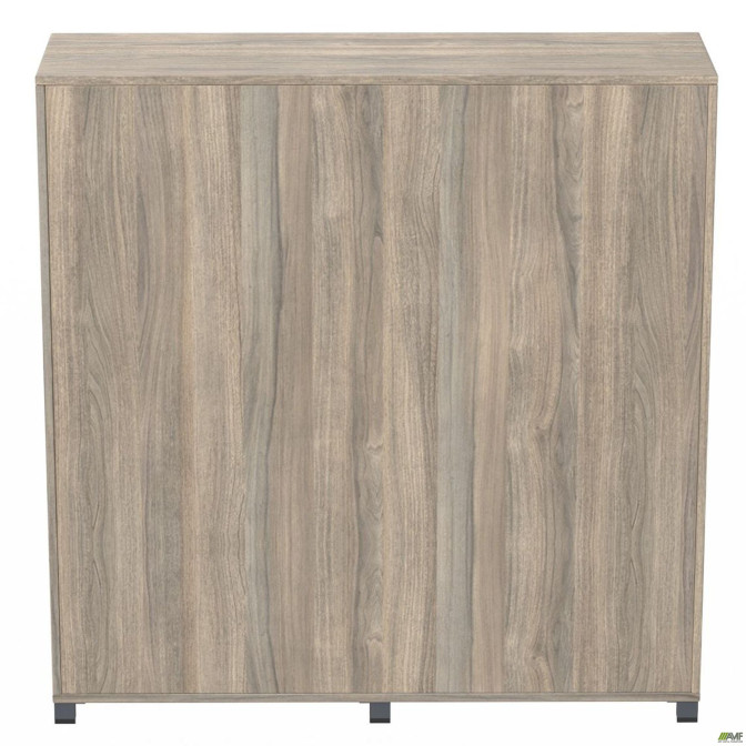 Шкаф Locker SIG - 605 - 1 (1850х550х1900мм) Черный графит / Вяз Либерти Дымчатый / Белый AMF