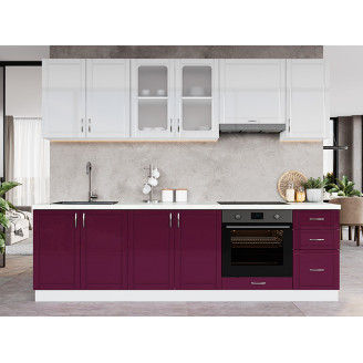 Готовая кухня Милана Глос / Milana Gloss 2,6  м Київський Стандарт