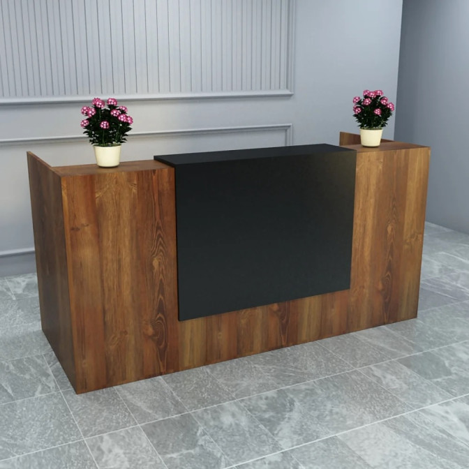 Ресепшин-1 стол стойка Файервуд Гамма стиль