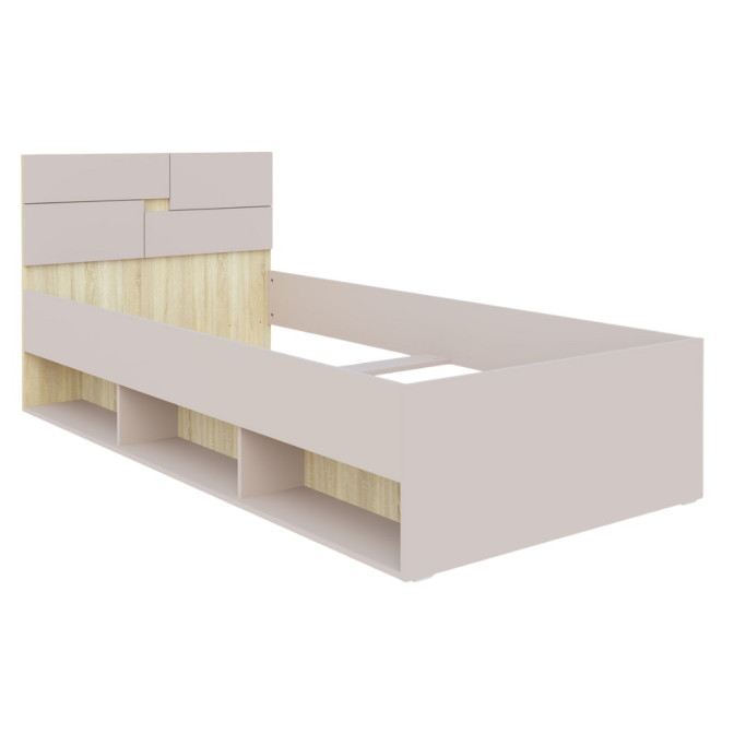 Кровать односпальная с каркасом Марио Мир Мебели