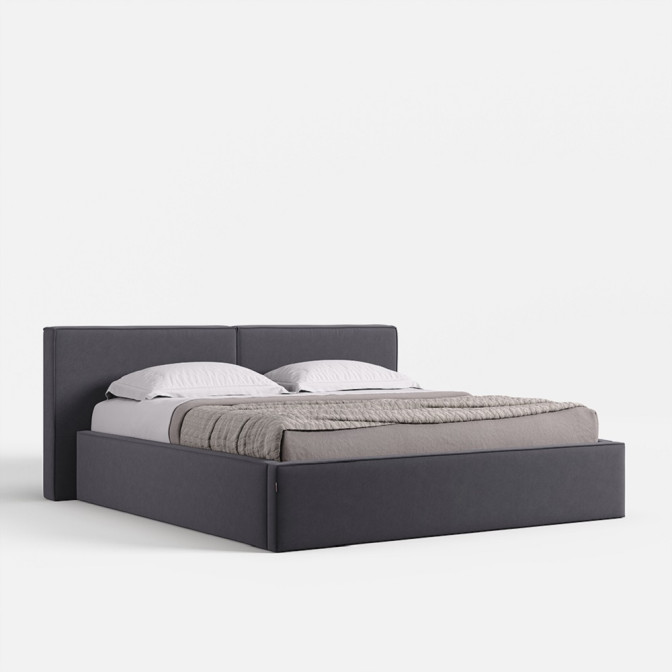 Кровать Мягкая обивка с подъёмным механизмом 1,6х2,0 Дуо / Duo MiroMark SF-46-DU