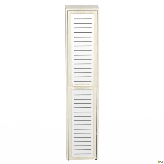 Пенал книжный Оникс 450х400х2172 Дуб Ценамон стекло AMF