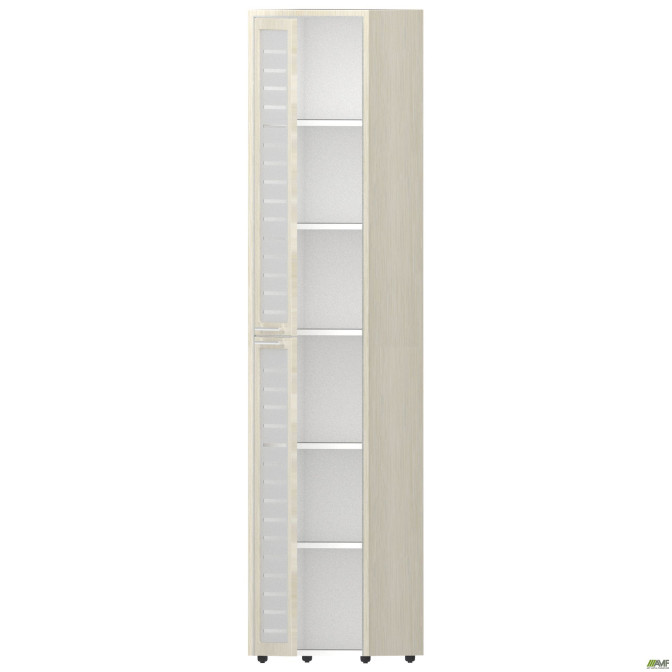 Пенал книжный Оникс 450х400х2172 Дуб Ценамон стекло AMF